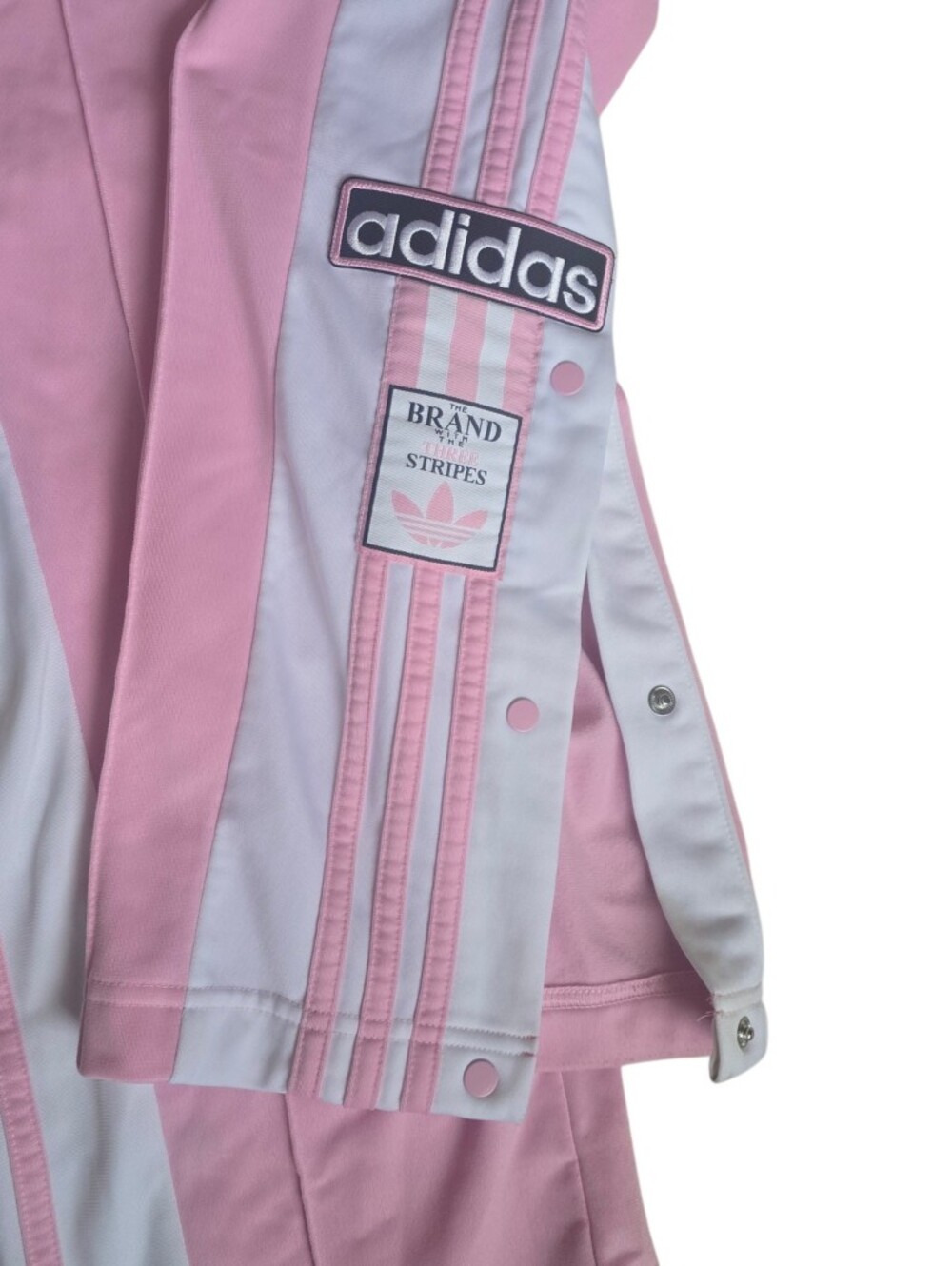 ADIDAS ORIGINALS WOMENS  ADIBREAK TREFOIL TRACK PANTS ~SIZE MEDIUM #IP0618 - Picture 7 of 12